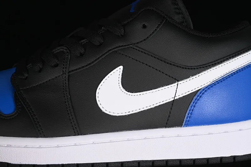 All categories Air Jordan Jordan series basketball shoes Air Jordan 1 Low Air Jordan 1 Low AJ1 Joe 1 black and blue low-top retro basketball shoes 553558-042